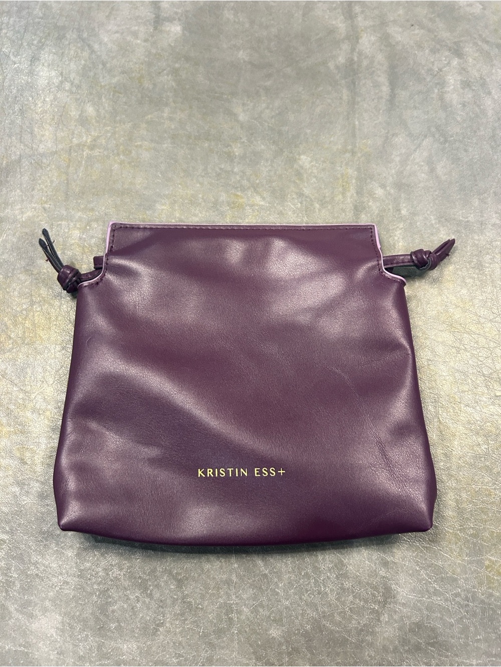 Kristin Ess+ Makeup Toiletry Pouch in purple